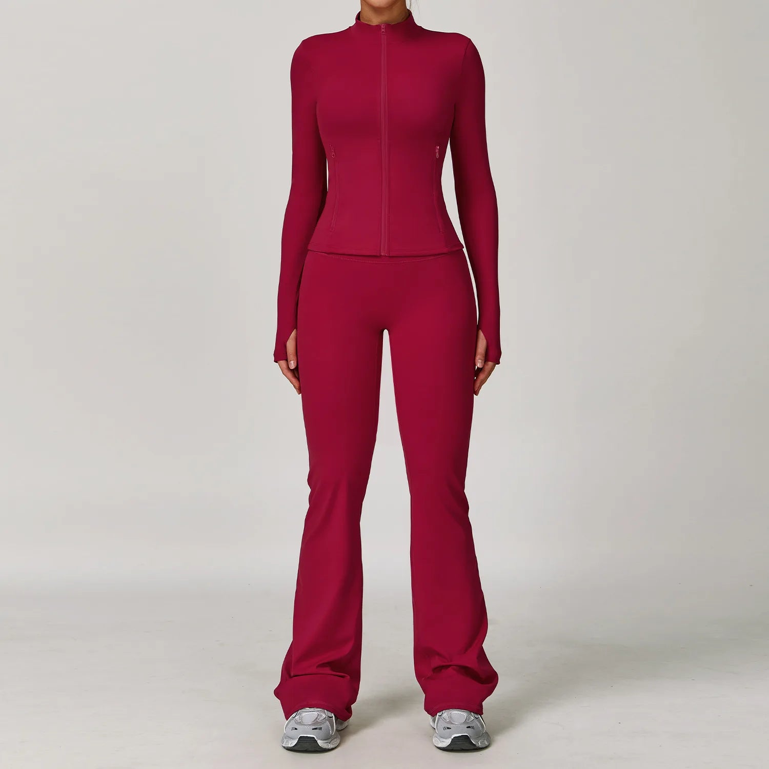 2/3PCS Yoga Suit Sports Set Gym Set Women Tracksuit Running Workout Clothes Long Sleeve Sports Bra Athletic Wear Yoga Clothing